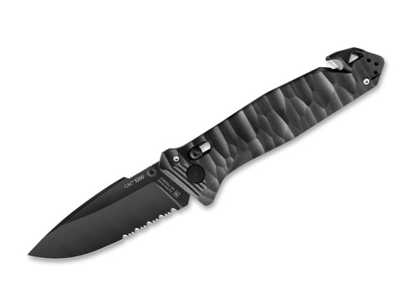 TB OUTDOOR C.A.C. S200 PA6 Textured Black Serrated
