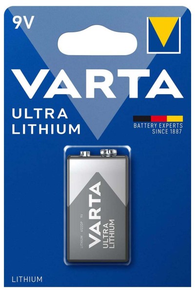VARTA 'Ultra Lithium' - Block 9V