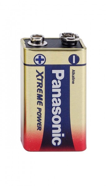 Panasonic Alkaline Batterien "Pro Power", 9V Block