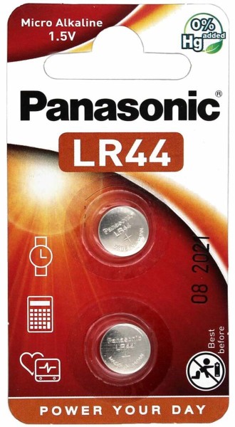 Panasonic Knopfbatterie - LR44